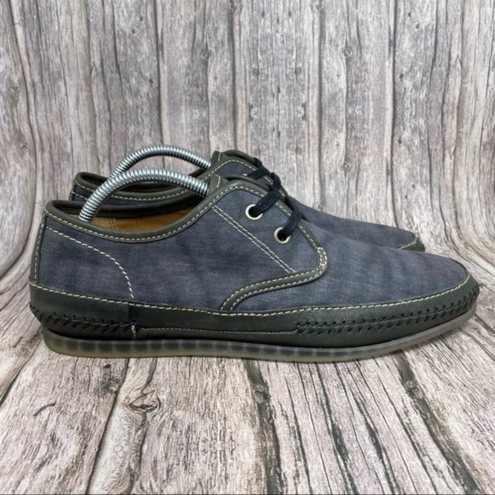 John Varvatos Hester Lace Up Slip-On Men’s Size 9.5 Shoes
